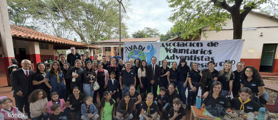 Voluntarios adventistas llevan salud y esperanza a comunidades paraguayas